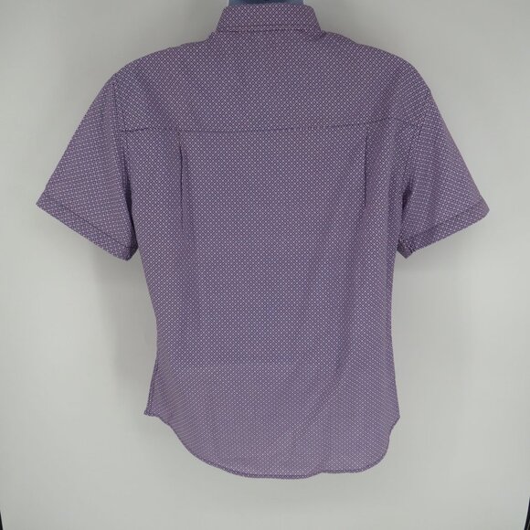 Nick Graham Men's Performance Stretch Short Sleeve Button Up Shirt Med NWT - Picture 4 of 4